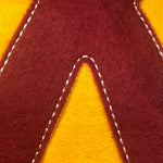 Felt Applique JXN Hooded Sweatshirt